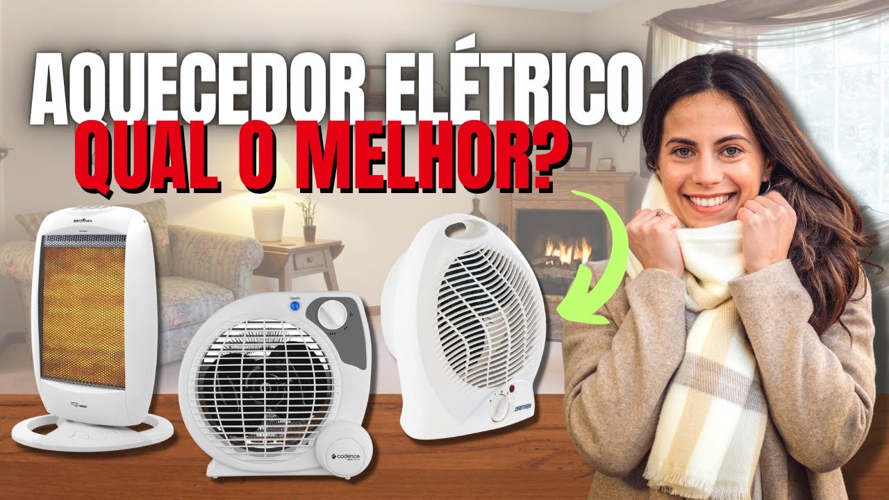 Qual melhor aquecedor elétrico portátil? | 3 Melhores Aquecedores ...