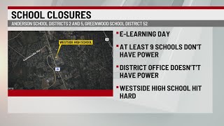 School districts switch to e-learning due to severe weather