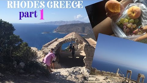 Rhodes Greece - part 1 📸
