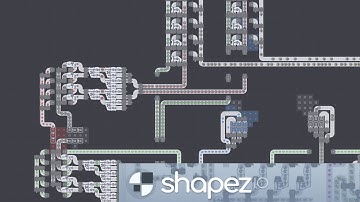 Shapez.io - Level 14 throughput - episode [007]
