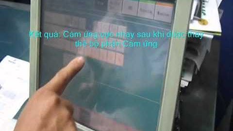 Thay thế mặt cảm ứng màn hình công nghiệp HMI