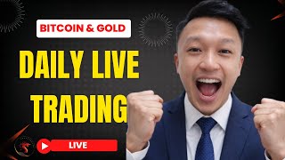 BTC & Gold Live Trade Session | Price Action & market Analysis