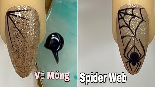 Móng tay vẽ mạng nhện là một trong những xu hướng nail art mới nhất. Xem hình ảnh để ngắm nhìn những thiết kế móng tay vô cùng độc đáo và ấn tượng này.