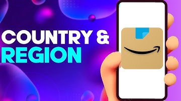 How to Change Country and region on Amazon Shopping on Android or iphone IOS