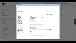 LMS Admin Guide - Creating an Item [HTML5 Interface]