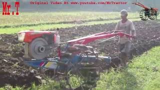Quick G1000 Boxer Two Wheel Tractor Ripping Dirt