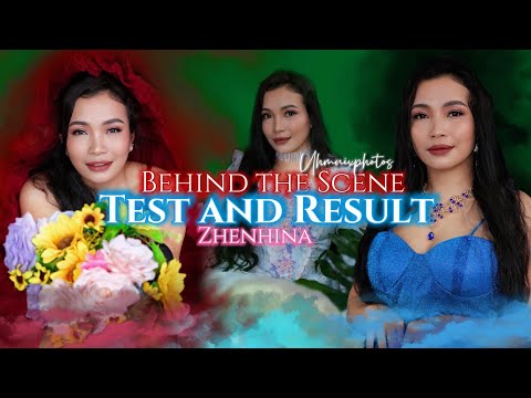 PHOTOSHOOT of ZHENHINA , Behind the scene and the result /Zhenhina #zhenhina #uhmnixphotos #portrait