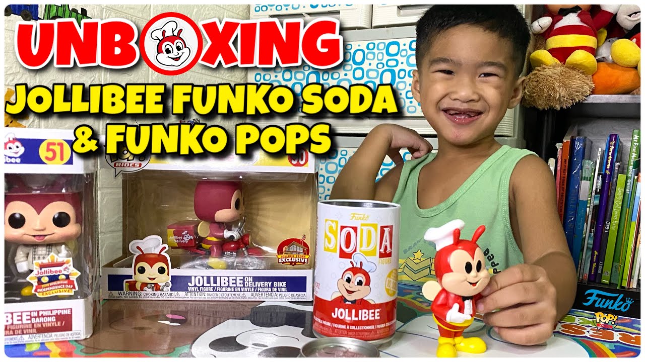 UNBOXING JOLLIBEE FUNKO SODA & FUNKO POPS | Pierre’s Adventure