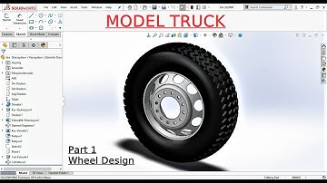 Designing wheel in SolidWorks | Part 1