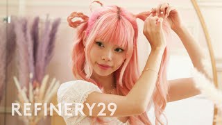 I Wear Anime Hairstyles In My Everyday Life (ft. Mei Yan) | Hair Me Out | Refinery29