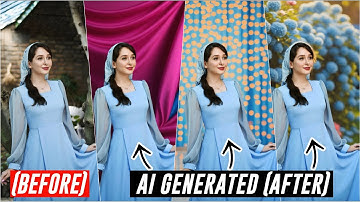 How to change background in photo | ai background changer | photo background change