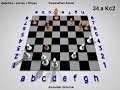 Chess povray 3.7 wcc 2007 Round 13 Alexander Grischuk vs Viswanathan Anand 1/2-1/2