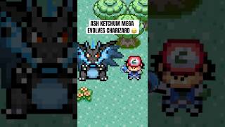 Ash Ketchum Mega evolves Charizard 😂 #pokemon #shorts