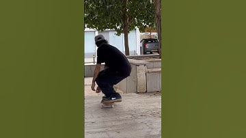Noseslide tucknee on highest ledge I’ve ever skated 😆 #skate #skateboarding #skateyourdunks