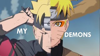 AMV NARUTO AND BORUTO ⎪ My Demons