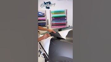 Custom Camo Car Wrap! All Hand Cut! See how its done!