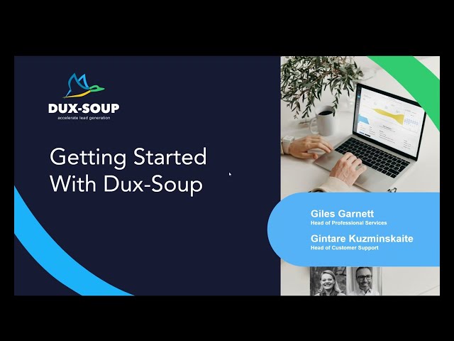 How to 'Get Started' with Dux-Soup