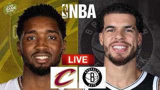 🔴 LIVE: CLEVELAND CAVALIERS VS BROOKLYN NETS | NBA | PLAY BY PLAY | LIVE SCOREBOARD
