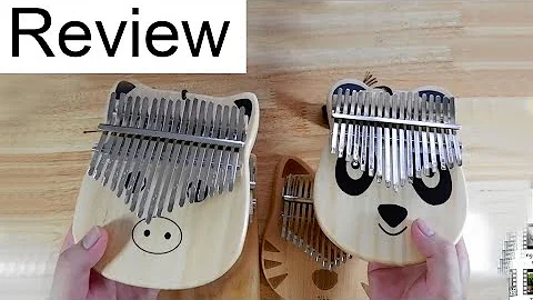 Review Kalimba Giá Rẻ Hình Con Heo Và Con Gấu Trúc