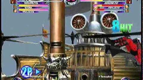 MvC2 Online (360): Brett (MSP) vs TeezyBoi (MSP) 3 .:12.15.09:.