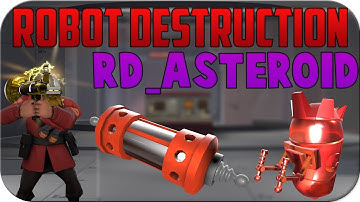TF2: New Gamemode! Robot Destruction on rd_asteroid | "Mann Co. Beta Maps: Early Access"