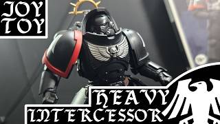 JOYTOY - Warhammer 40K: Space Marine 2 | Game Edition Heavy Intercessor (Raven Guard)