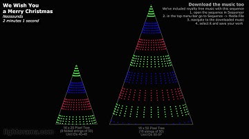Light-O-Rama Pixel Tree Sample Sequence