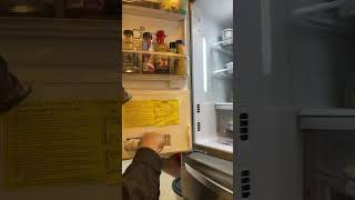 Changing the water filter on an LG Refrigerator