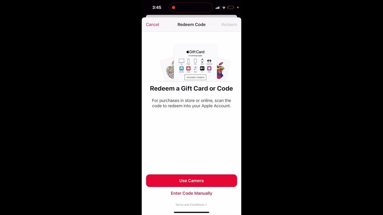 how-to-redeem-a-gift-card-in-apple-music-app-youtube
