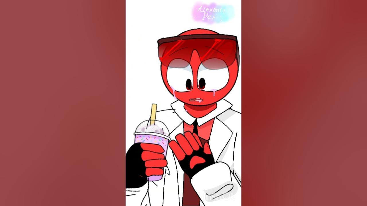 Grimace shake || Rainbow friends ft. red || AU animation