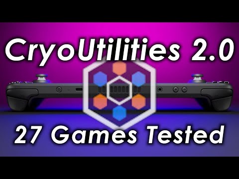 Massive Steam Deck Performance?! 27 Game Test with CryoUtilities