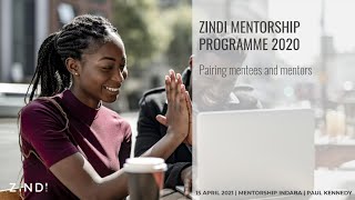 Mentorship Indaba April 2021: Zindi Mentorship Programme
