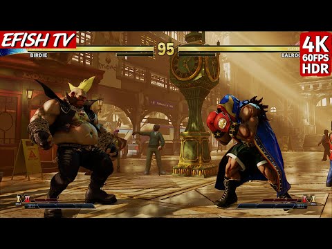 Birdie vs Balrog (Hardest AI) - Street Fighter V