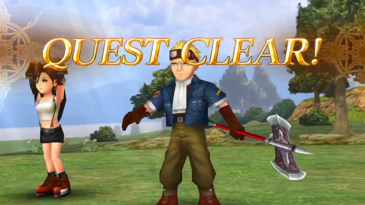 [DFFOO] WoFF LV 100 EX 400k Score Team FF7(Cloud, Tifa, Cid)