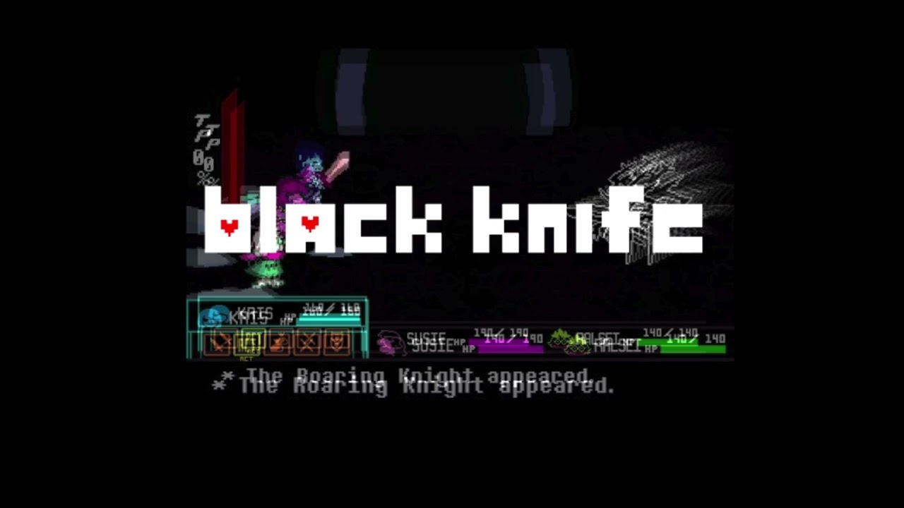 deltarune chapter 3 ost: black knife (knight theme)