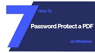 how to password protect pdf file on windows | pdfelement 7