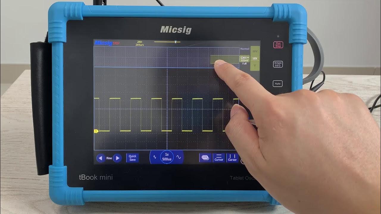 Micsig Tablet Oscilloscope ZOOM Function YouTube