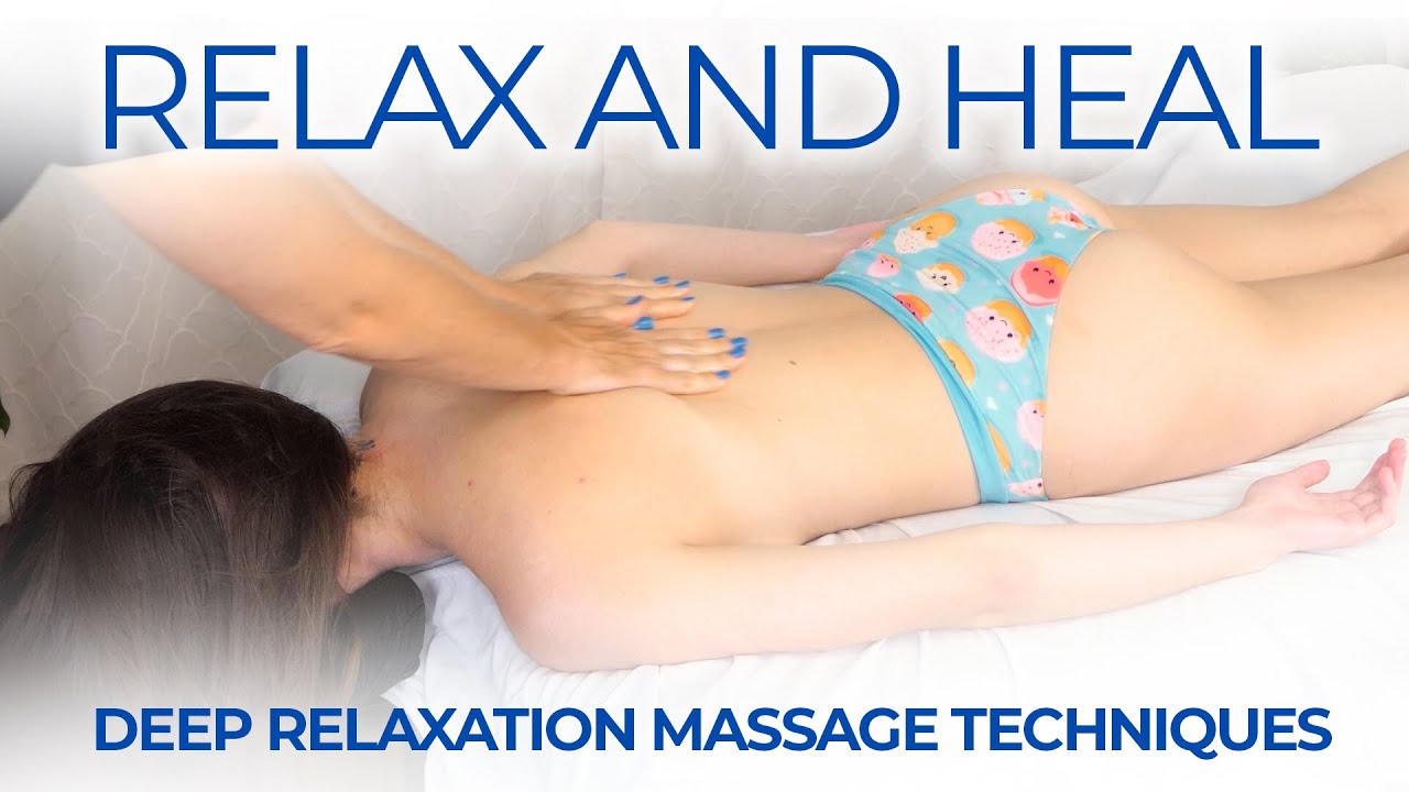 🌿 Find Ultimate Solace 🌸 Full Back Massage Deep Relaxation for Lauren ✨ Advanced Massage Therapy 🌺
