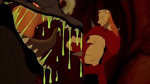 Quest for Camelot (1998) Clip | Dragon Smackdown