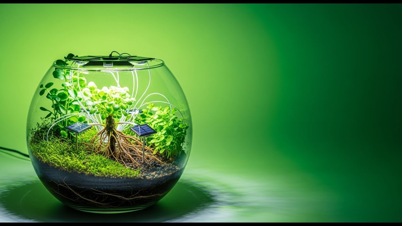 The Bottle Garden Battery: Powering Small Spaces with Upcycled Green Walls