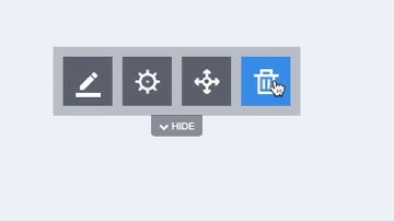 New ePortfolio: How to Delete a Module
