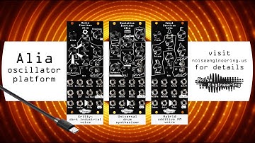 Introducing Basimilus Iteritas, Manis Iteritas, and Debel Iteritas on Alia oscillator platform