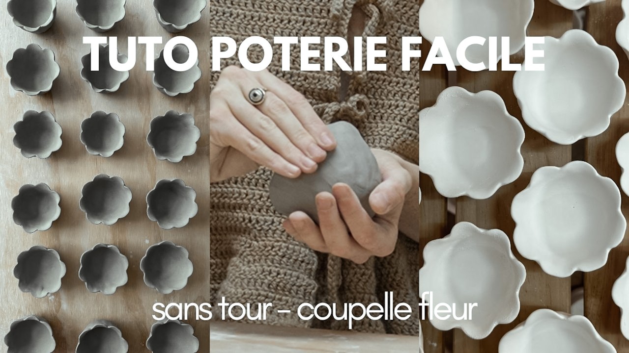 15 MINUTES POUR MAÎTRISER LA TERRE 🤍 tuto débutant, poterie sans tour, projet simple en céramique