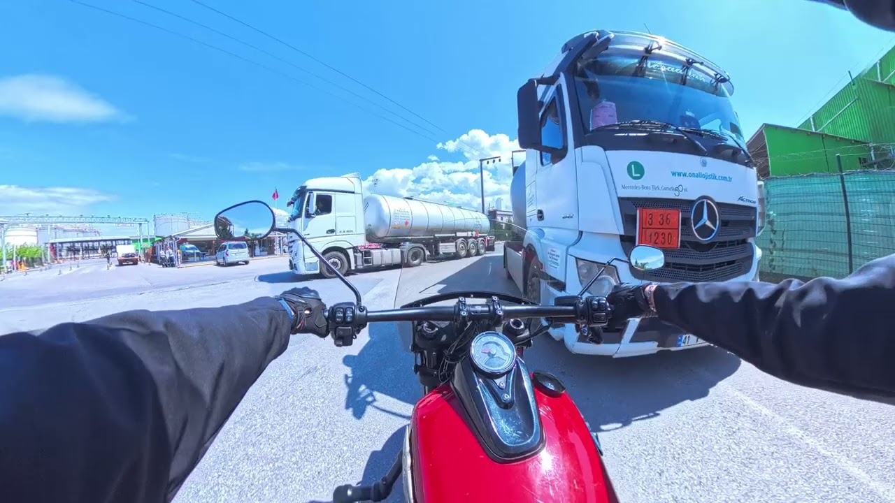 HARLEY DAVIDSON FAT BOY 114 İLE UFAK BİR GEZİNTİ | INSTA360 X4