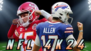 NFL 4K24 | Buffalo Bills vs Kansas City Chiefs | PCSX2 | NFL 2k4 | Week 14 Match-up |