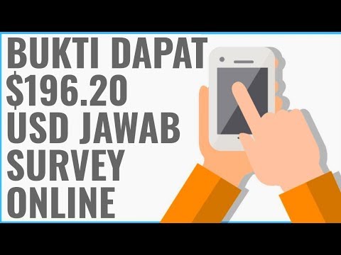 Survey online dapat duit