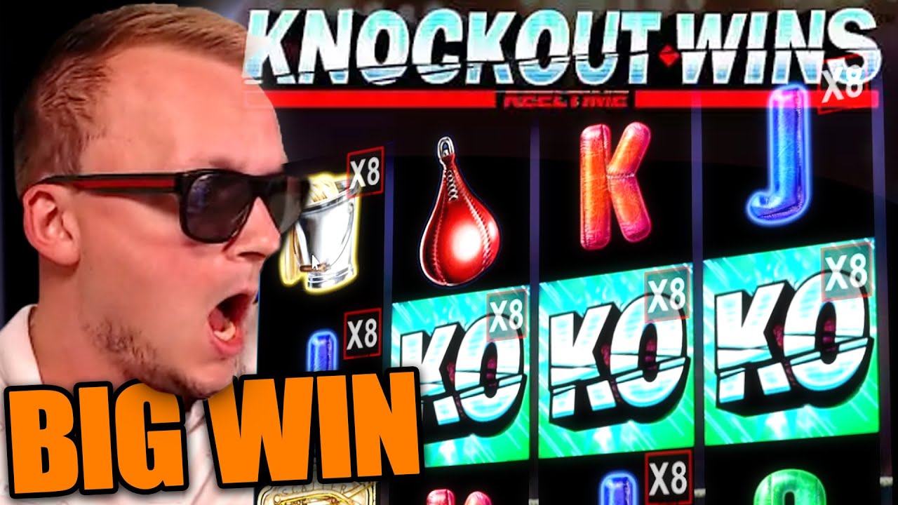 Finally a MEGA WIN on Knockout Wins Slot