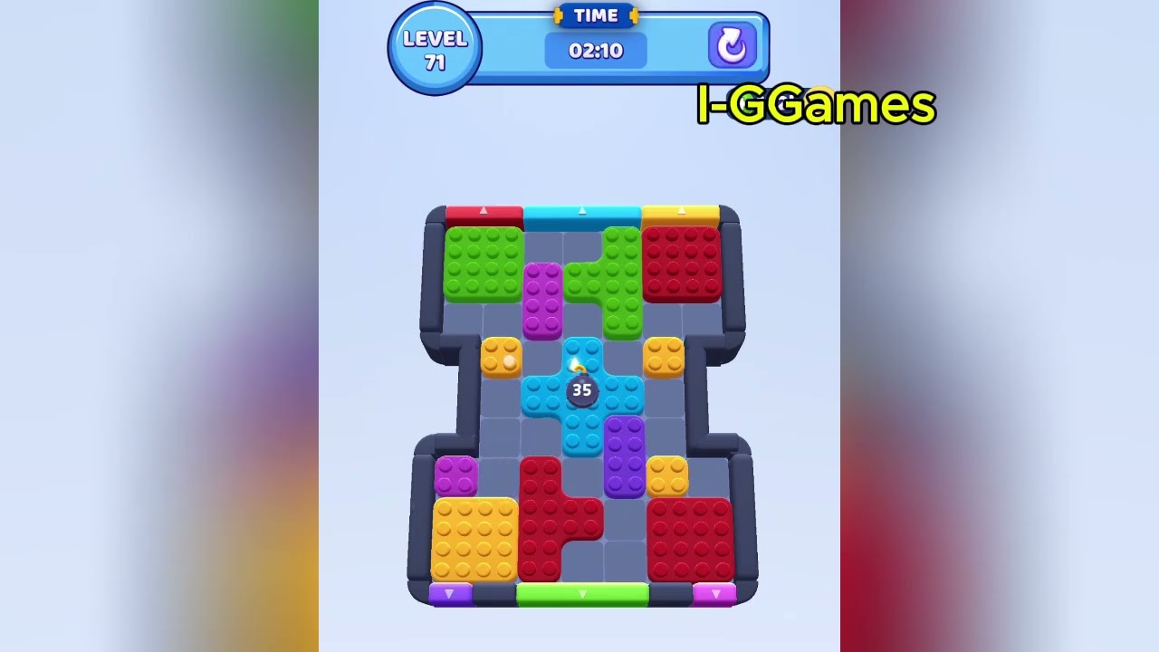 Color Block Jam Level 71 - YouTube