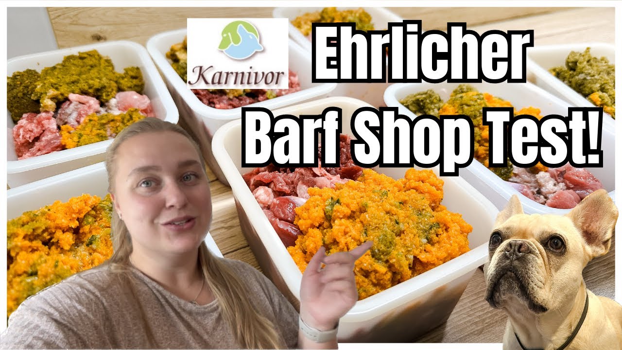 BARF SHOP TEST KARNIVOR - EHRLICH - PORTIONIEREN - FRAGEN 🥩