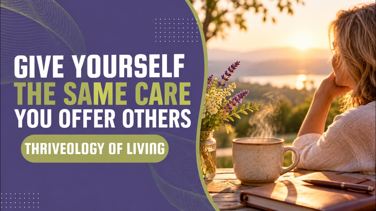 Give Yourself the Same Care You Offer Others 